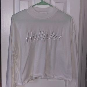 White long sleeve Hollister top